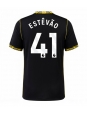 Moške Nogometnih dresov Chelsea Estevao Willian #41 Gostujoči 2026-27 Kratki rokavi Moške Nogometnih dresov Chelsea Estevao Willian #41 Gostujoči 2026-27 Kratki rokavi